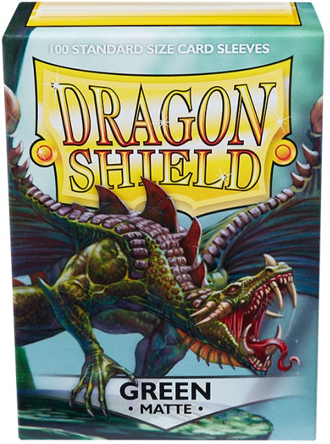 Dragon Shield Sleeve - Classic Green 100 CT
