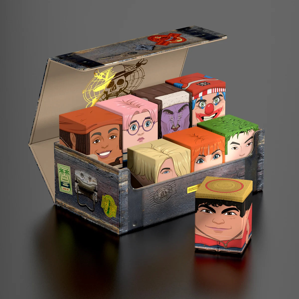 Squaroes: One Piece - Wooden Chest