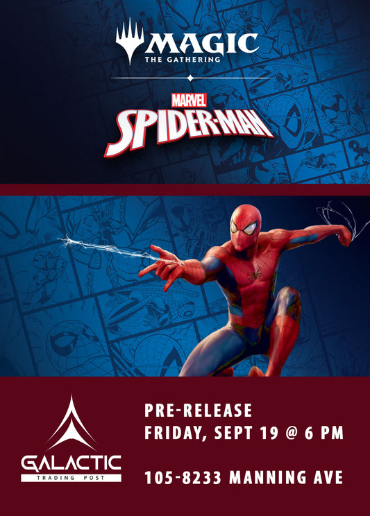 Magic the Gathering Spider-Man Pre-Release - September 19, 2025 Event