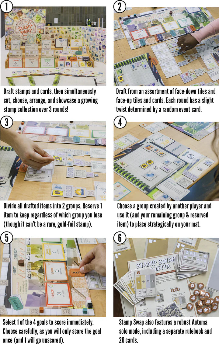 Stamp Swap Board Game