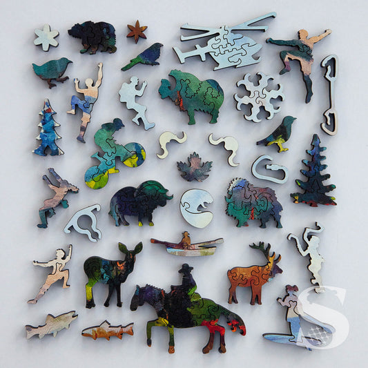 Stumpcraft | A Different Glory by Sharon Lynn Williams (550pc)