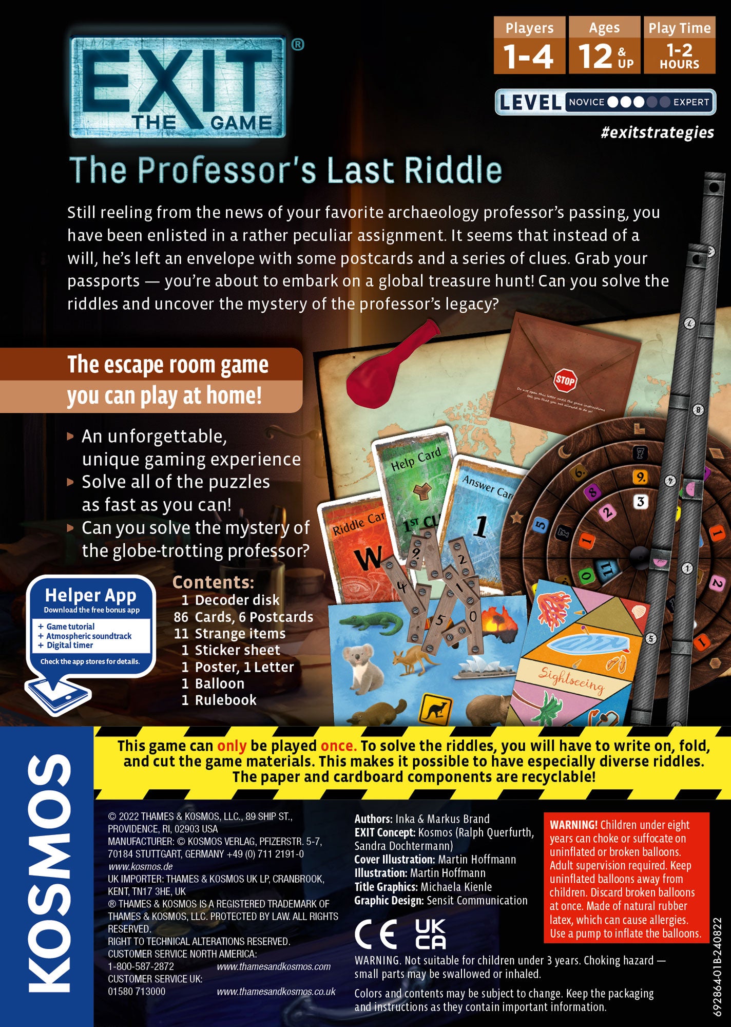 Exit: The Professor's Last Riddle