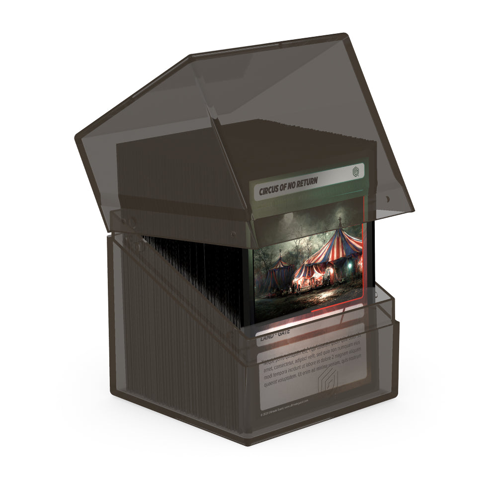 Ultimate Guard Deck Case Boulder 100+ Clear Onyx