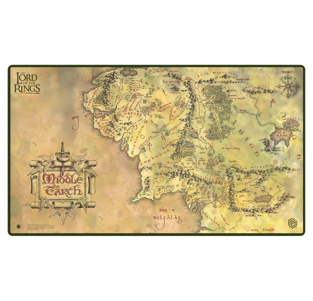 Ultimate Guard Playmat | Lord of the Rings: Places of Middle Earth - Playmat