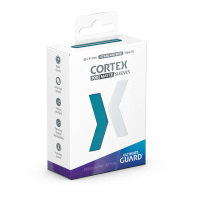 Ultimate Guard - Cortex Sleeves - Standard Size - 100ct - Petrol/Matte