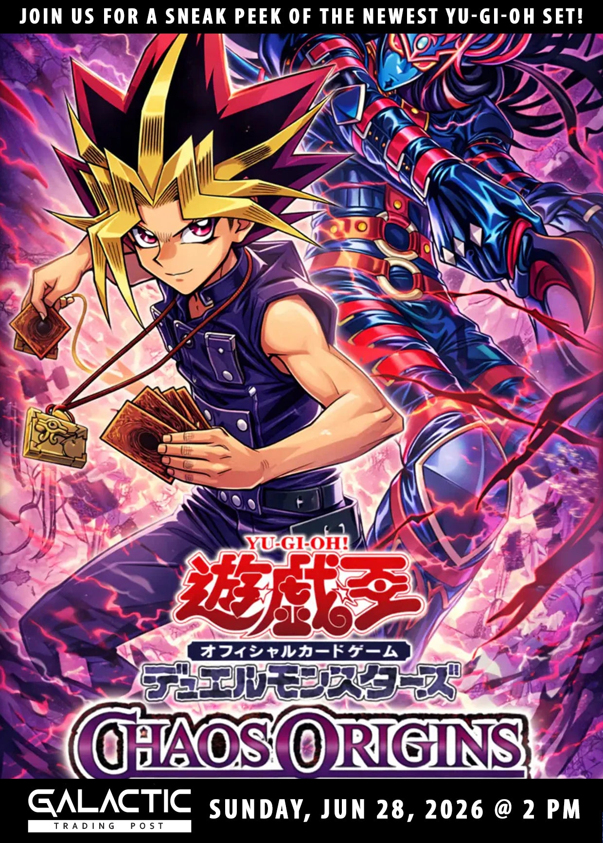 Yu-Gi-Oh! | Chaos Origins Premiere [Event] - June 28, 2026