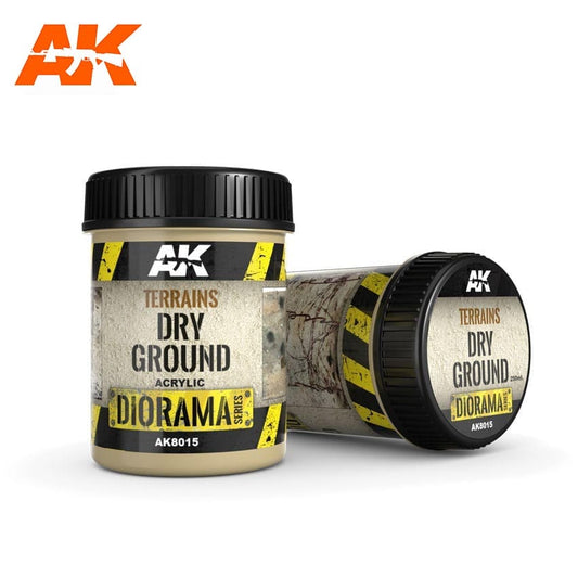 AK Interactive | Terrains - Dry Ground 250ml