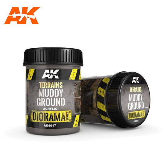AK Interactive | Terrains - Muddy Ground 250ml