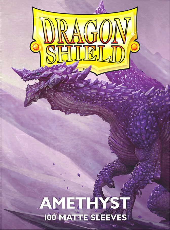 Dragon Shield Sleeves - Matte Amethyst - 100ct