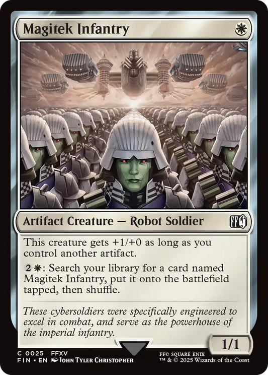 Magitek Infantry (FIN-025) - FINAL FANTASY Foil