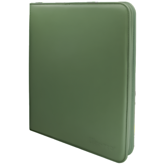 PRO BINDER 12 POCKET VIVID ZIPPERED MATCHA