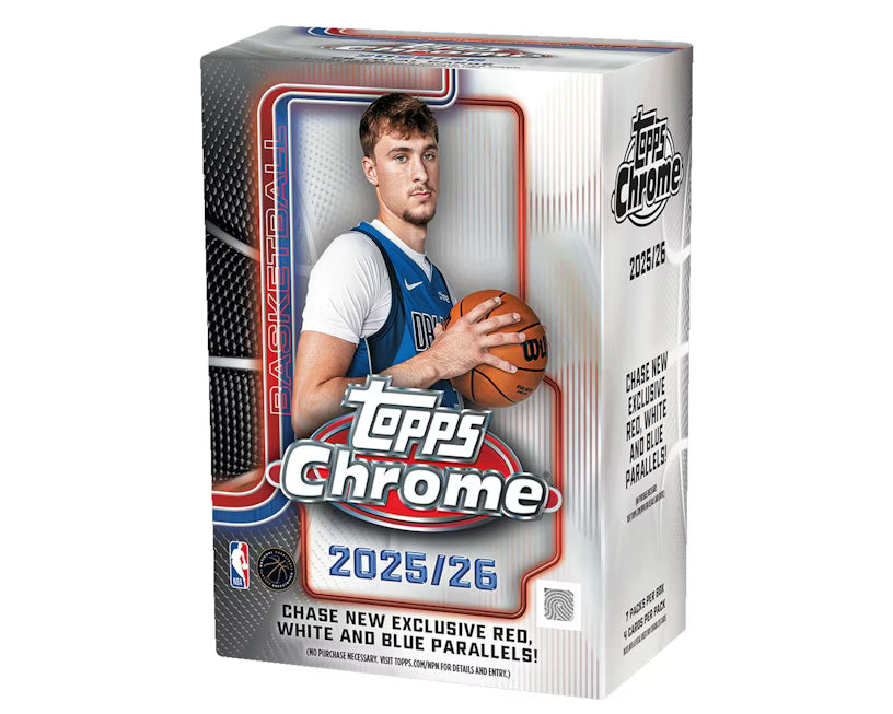 2025/2026 Topps Chrome Basketball Blaster Box