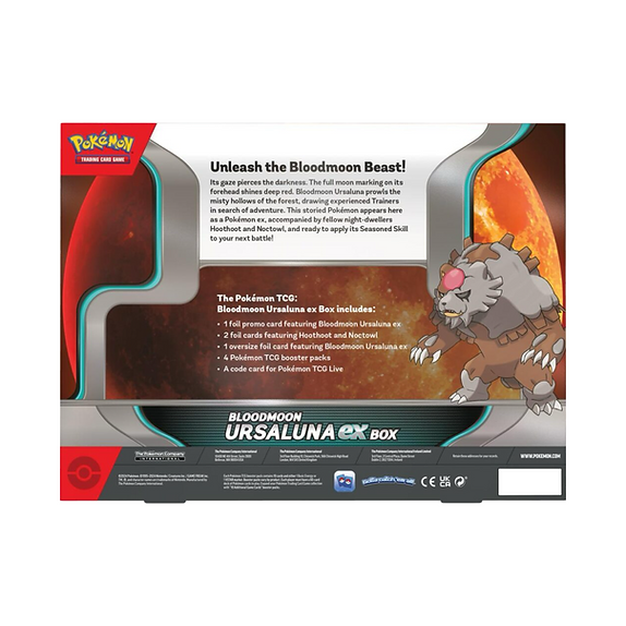 Pokémon TCG: Blood Moon Ursaluna EX Box