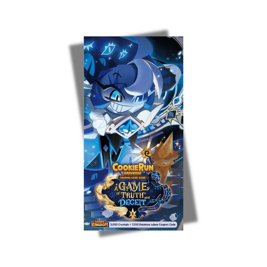 CookieRun Braverse A Game of Truth and Deceit English booster pack