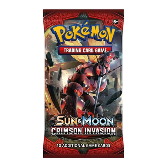 Pokémon TCG: Sun & Moon | Crimson Invasion Booster Pack