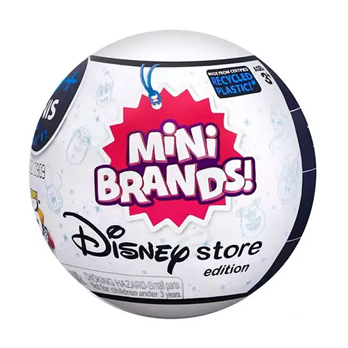 5 Surprise Disney Mini Brands by ZURU Disney Store Edition