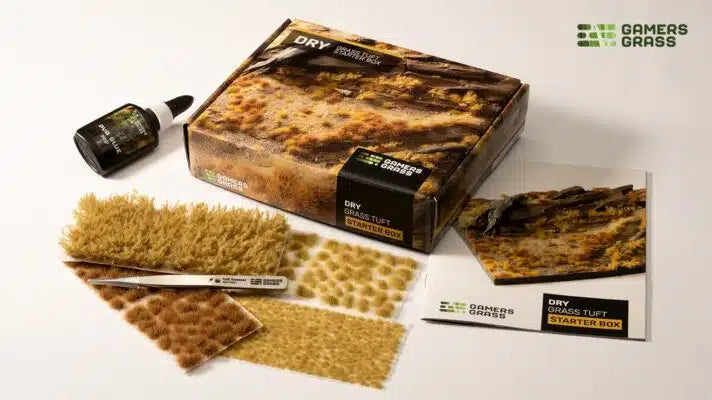 Gamers Grass - Dry Grass Tuft Starter Box