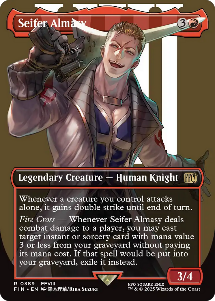 Seifer Almasy (Borderless) (FIN-389) - FINAL FANTASY