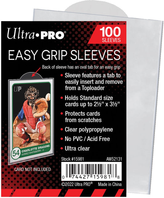 UltraPro Easy Grip Sleeves 2-1/2" X 3-1/2" (Pack of 100)