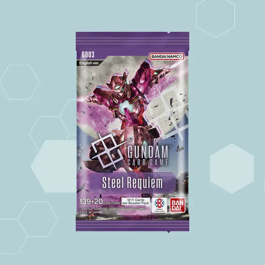Gundam Card Game: GD-03 - Steel Requiem Booster Pack [Pre-Order]