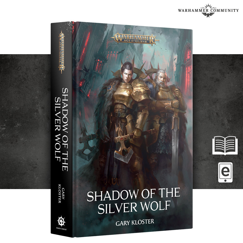 Shadow of the Silver Wolf by Gary Kloster hardback cover