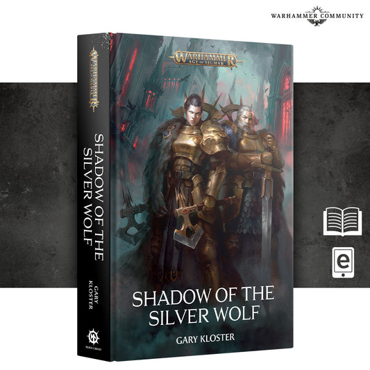 Shadow of the Silver Wolf by Gary Kloster hardback cover