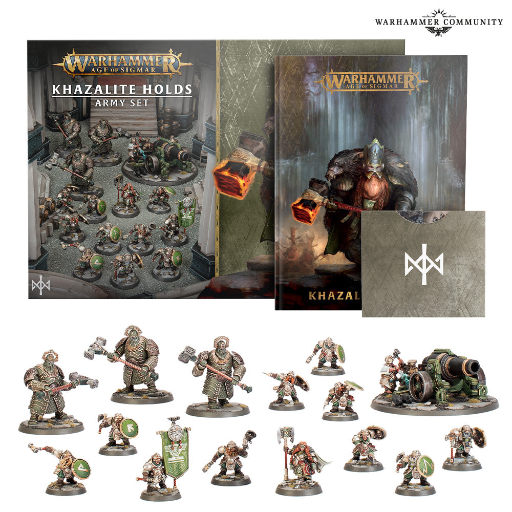 Khazalite Holds Army Set English edition contents