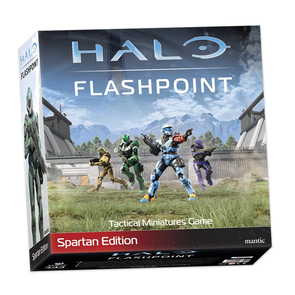Halo Flashpoint Tactical Miniatures Board Game - Spartan Edition