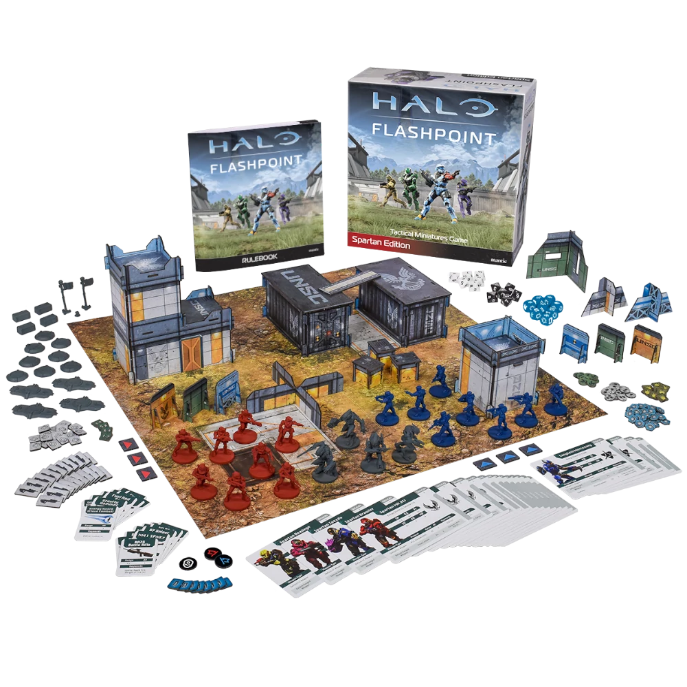 Halo Flashpoint Tactical Miniatures Board Game - Spartan Edition