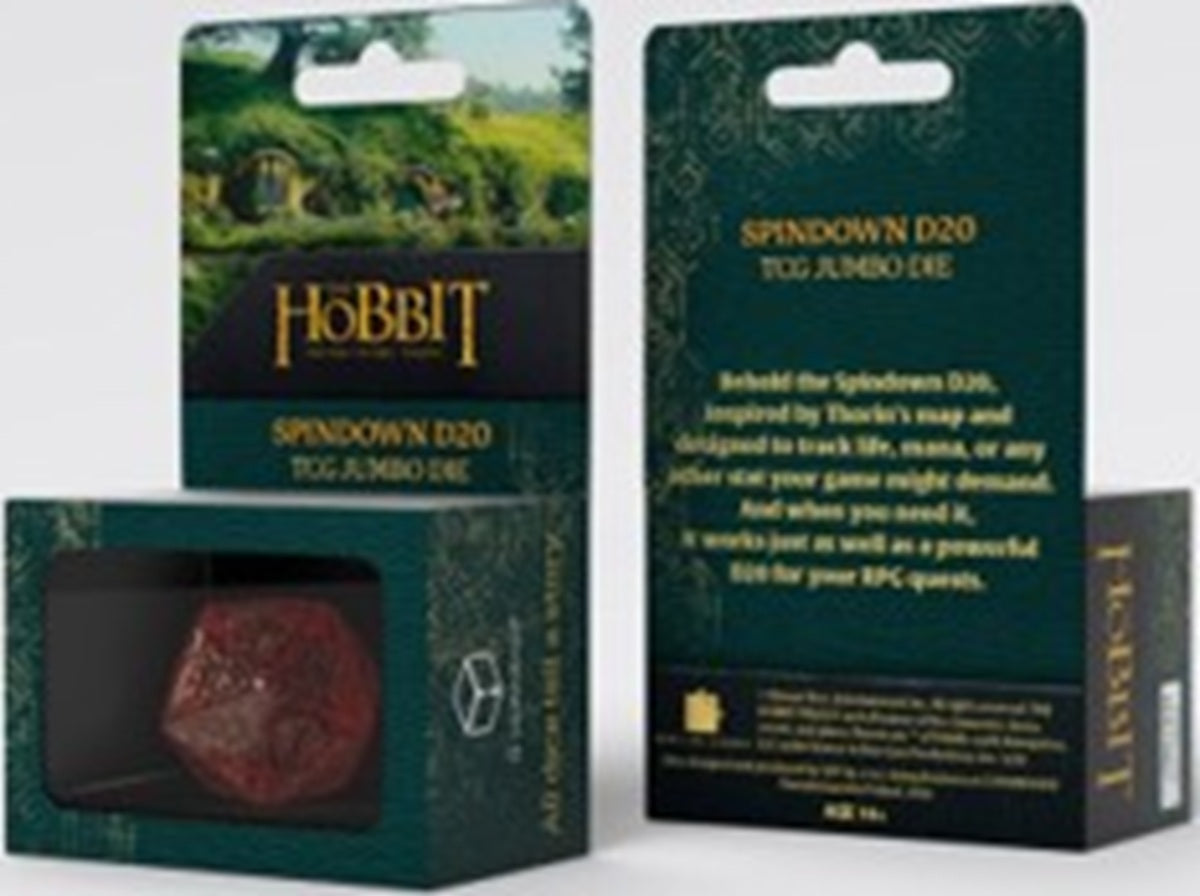 Hobbit TCG Spindown D20 Jumbo Die Ember product image 2