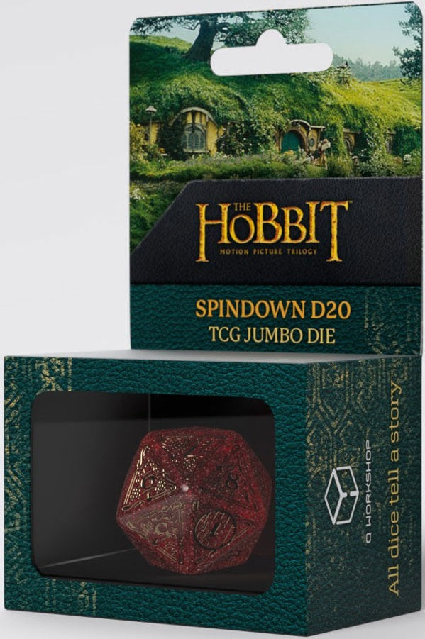 Hobbit TCG Spindown D20 Jumbo Die Ember product image