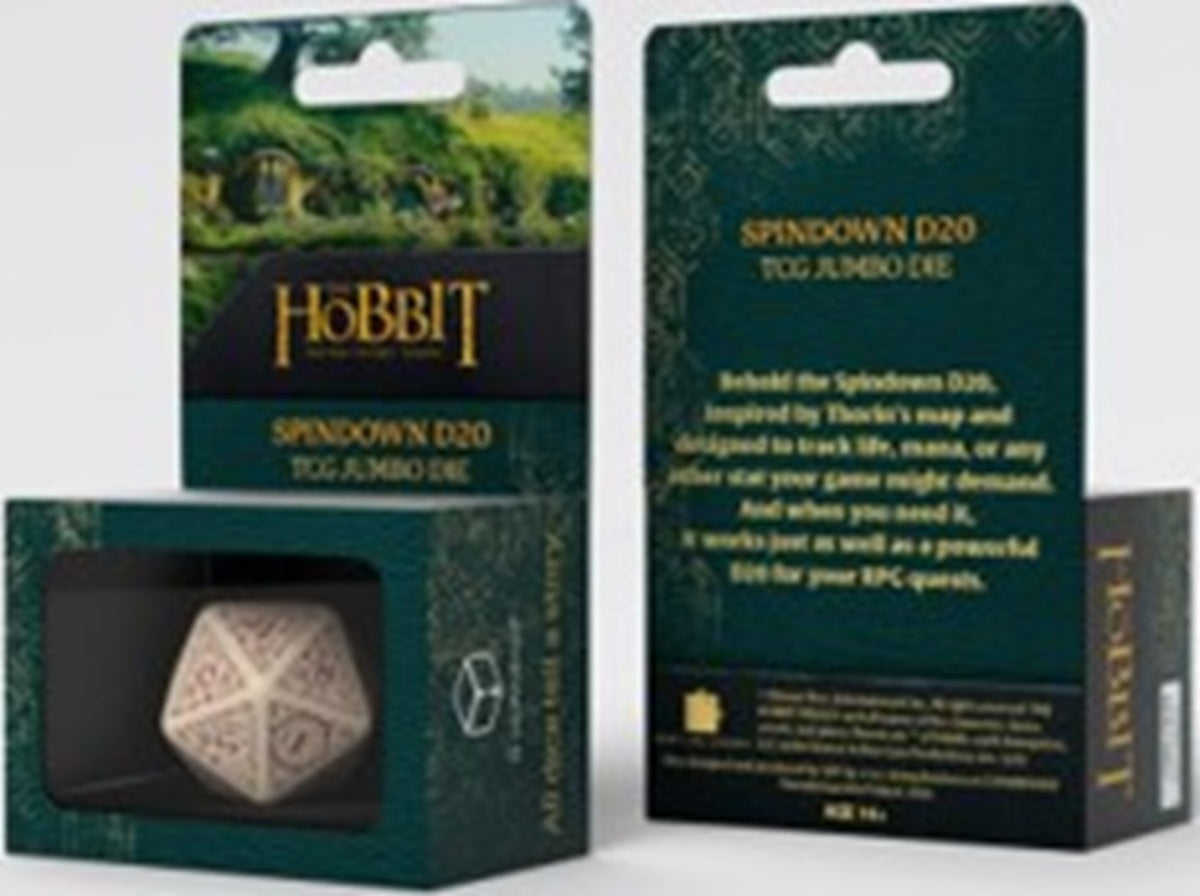 Hobbit TCG Spindown D20 Jumbo Die Terra product image 2