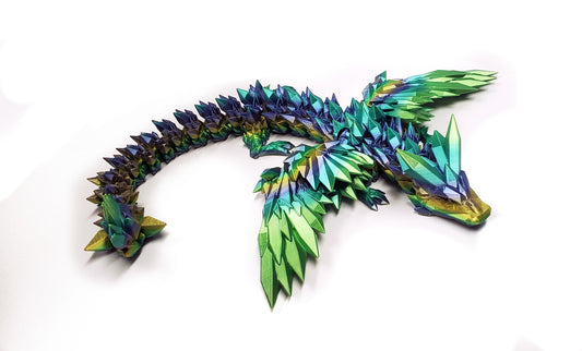 Articulating Crystal Wing Dragon