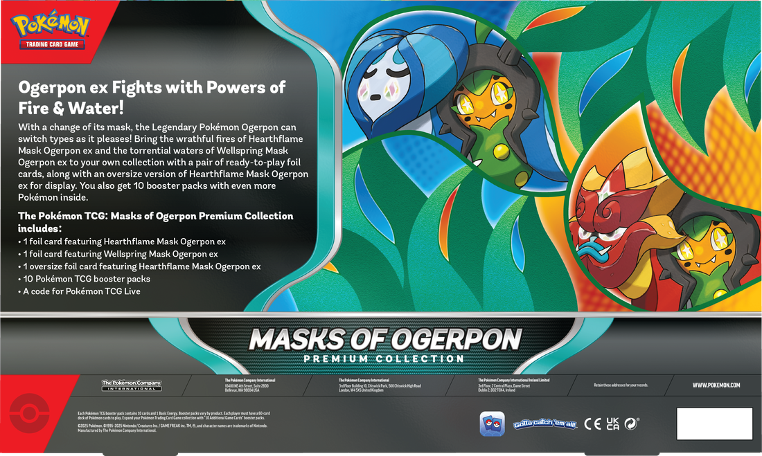 Pokémon TCG: Masks of Ogerpon ex Premium Collection