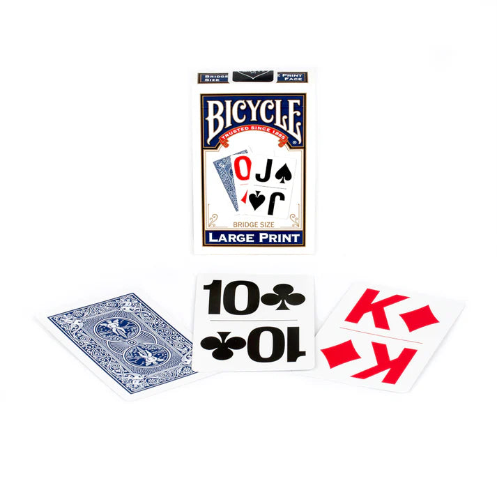 Bicycle Playing Cards - Large Print Cards