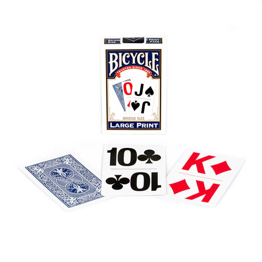 Bicycle Playing Cards - Large Print Cards
