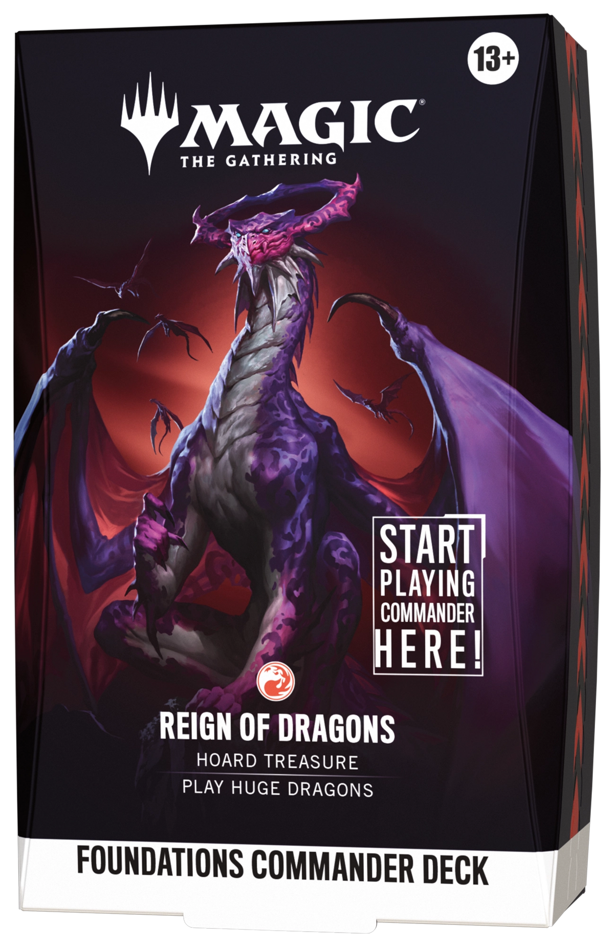 MTG Foundations Commander Deck - Reign of Dragons
