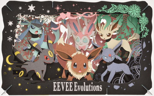 Ensky Paper Theater PK-L02 Eevee Evolutions 2 "Pokemon" [Pre-Order]