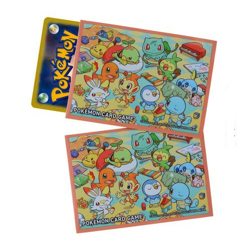 2 card sleeves are shown with a card inserted into the top sleeve.
