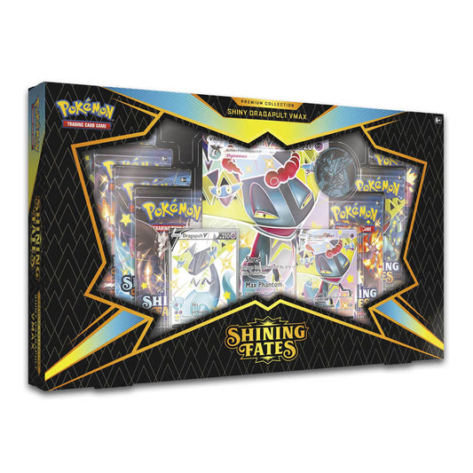 Pokemon Shining Fates Shiny Dragapult VMAX Premium Collection retail box