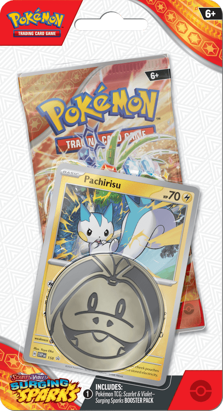 Pokémon TCG: Surging Sparks Checklane (Pachirisu) [Pre-Order]