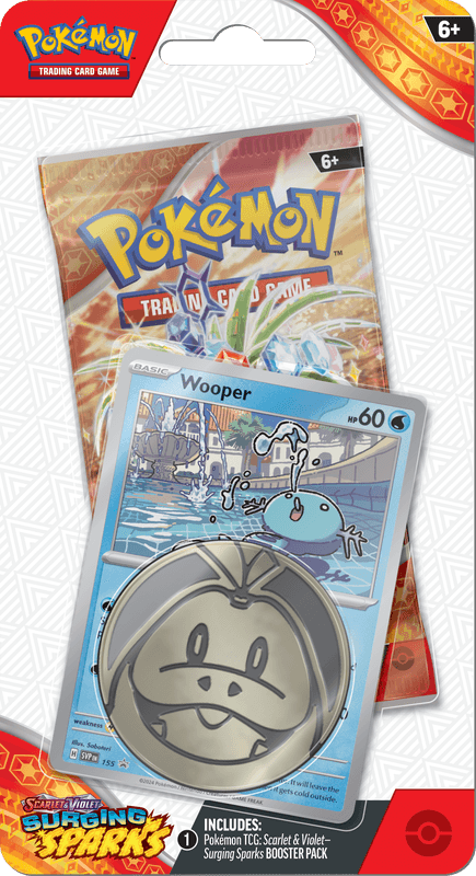 Pokémon TCG: Surging Sparks Checklane (Wooper) [Pre-Order]