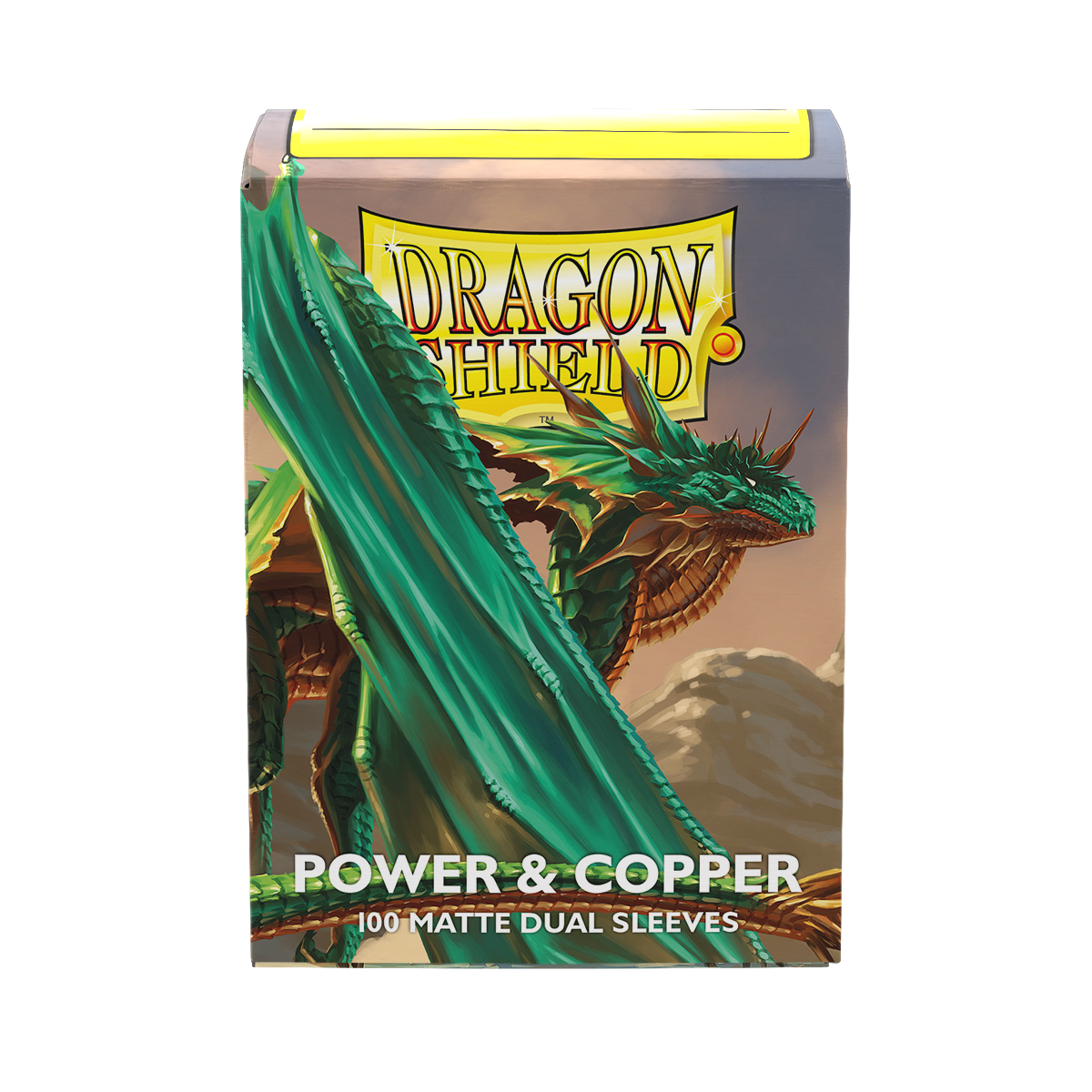 Dragon Shield -  Dual Matte Power & Copper 100 Count Standard Sleeves