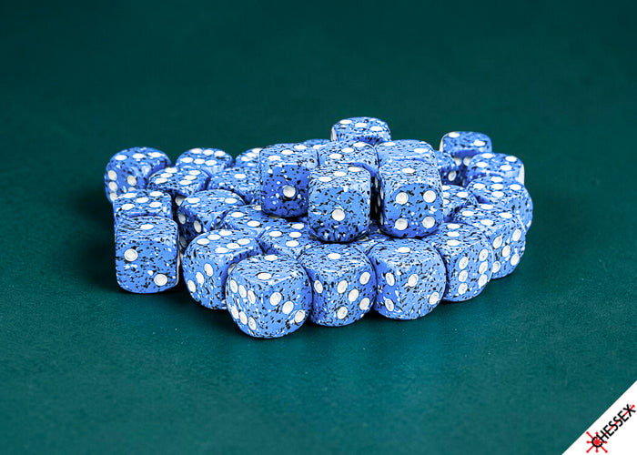 Chessex Speckled 36D6 Ocean Stone 12MM