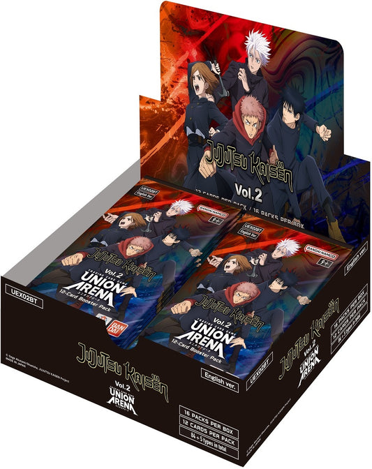 Union Arena - Jujutsu Kaisen Vol 2 Booster Box