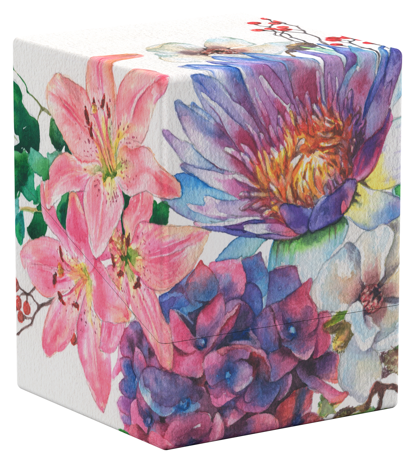 Ultimate Guard Deck Case Boulder 100+ Lotus Bloom