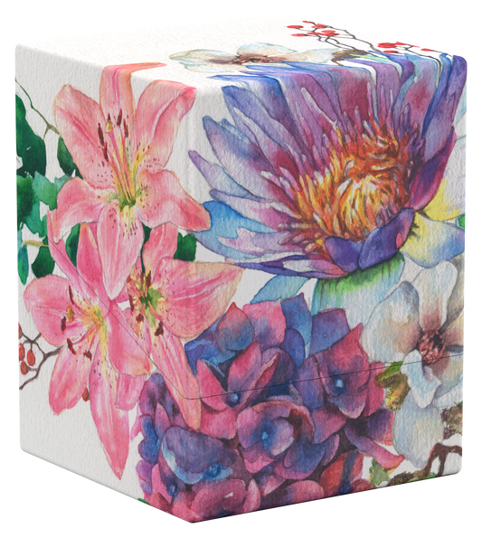 Ultimate Guard Deck Case Boulder 100+ Lotus Bloom