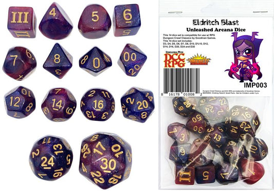 DCC 14-Die Set Eldritch Blast