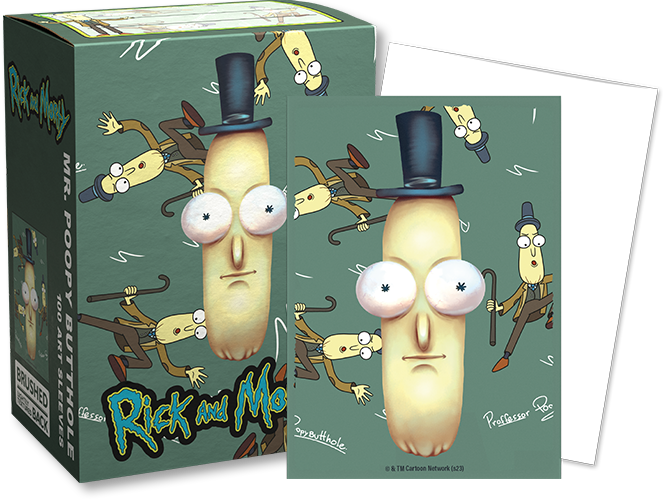 Dragon Shield Sleeves - Mr Poopy Butthole - 100ct