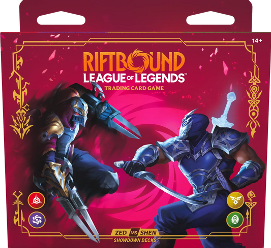 Riftbound: League of Legends TCG - Vendetta Showdown Deck Zed vs Shen